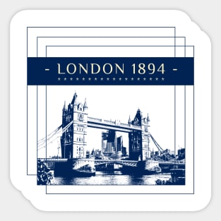 London 1894 Sticker